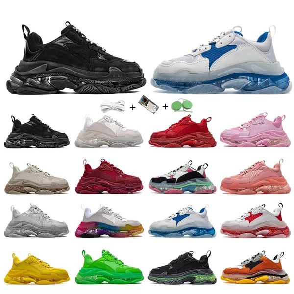 triple s men women dad casual shoes sneaker clear bubble bottom black red pink green yellow grey multi color old grandpa trainer sports snea
triple s men women dad casual shoes sneaker clear bubble bottom black red pink green yellow grey multi color old grandpa trainer sports snea
