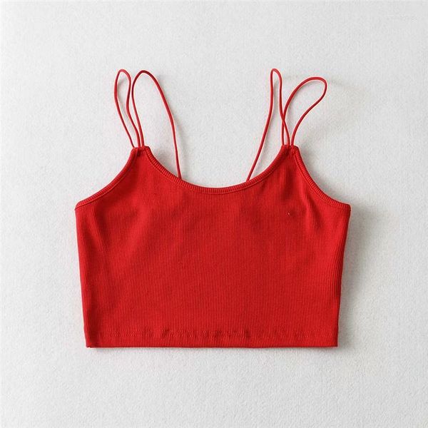 women's tanks 2022 arrival summer short camisole women streetwear trendy sleeveless basic backless crop, White
women's tanks 2022 arrival summer short camisole women streetwear trendy sleeveless basic backless crop, White