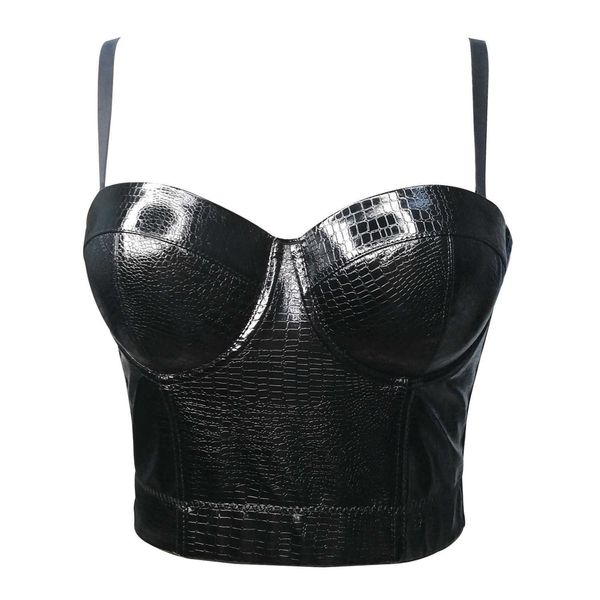 fish skin sling for women wearing short stretch back ds nightclub pu skin fish bone wrapped chest, White
fish skin sling for women wearing short stretch back ds nightclub pu skin fish bone wrapped chest, White