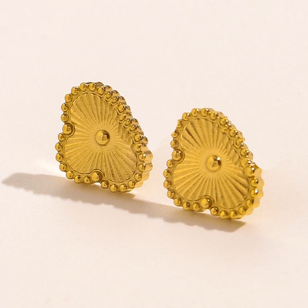 18k gold plated charm earring luxury brand designer earrings fashion stainless steel earrings premium couple accessories jewelry gift with b, Golden
18k gold plated charm earring luxury brand designer earrings fashion stainless steel earrings premium couple accessories jewelry gift with b, Golden