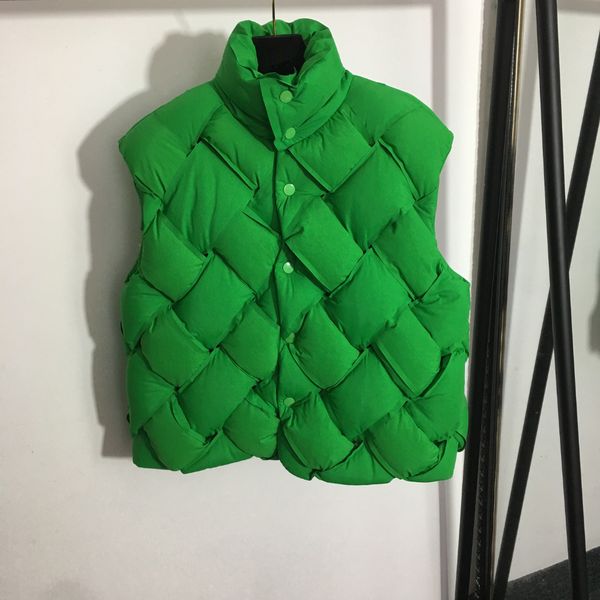 autumn/winter new loose green down vest women's woven grain thick warm sleeveless vest vests for women, Black;white
autumn/winter new loose green down vest women's woven grain thick warm sleeveless vest vests for women, Black;white