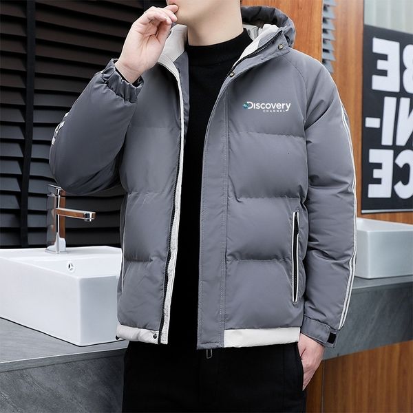 men's down parkas brand winter men fashion warm windproof thick jacket coat male outwear hooded man 221207, Black
men's down parkas brand winter men fashion warm windproof thick jacket coat male outwear hooded man 221207, Black