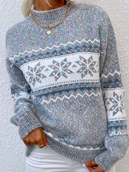 women s sweaters christmas turtleneck snowflake knit loose women sweater winter fashion warm pullover casual lady chic all match jumper 2212, White;black
women s sweaters christmas turtleneck snowflake knit loose women sweater winter fashion warm pullover casual lady chic all match jumper 2212, White;black