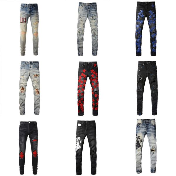 mens designer jeans army distressed ripped biker slim fit motorcycle bikers army denim for women men fashion mans black pants, Blue
mens designer jeans army distressed ripped biker slim fit motorcycle bikers army denim for women men fashion mans black pants, Blue