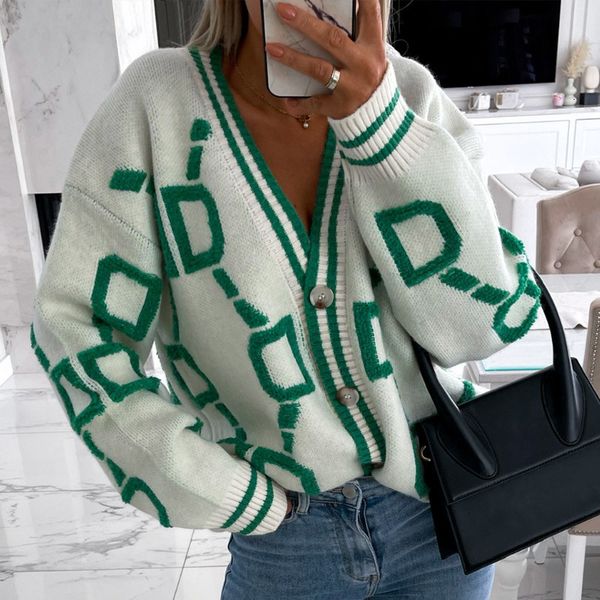 women's knits tees women 's cardigans knitted v-neck fashion ladies cardigan sweater long sleeve thicken warm loose knitwear coat, White
women's knits tees women 's cardigans knitted v-neck fashion ladies cardigan sweater long sleeve thicken warm loose knitwear coat, White