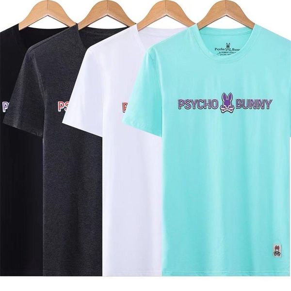men's psychobunny t-shirt summer skull rabbit cotton cartoon letter print short sleeve bunny fashion logo embroidery casual versatile f, White;black
men's psychobunny t-shirt summer skull rabbit cotton cartoon letter print short sleeve bunny fashion logo embroidery casual versatile f, White;black