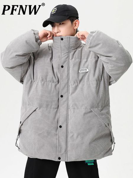 mens down parkas pfnw winter autumn fashion casual cotton coat solid color padded loose chic high street jackets 12a5635 221207, Black
mens down parkas pfnw winter autumn fashion casual cotton coat solid color padded loose chic high street jackets 12a5635 221207, Black