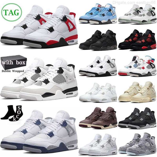 with box 4 retro basketball shoes jumpman 4s red cement military black cat canvas university blue thunder pink cactus jack men women
with box 4 retro basketball shoes jumpman 4s red cement military black cat canvas university blue thunder pink cactus jack men women