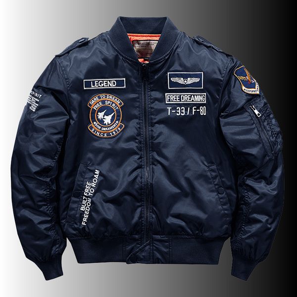 men's down parkas winter hip hop thick warm jacket military motorcycle ma 1 pilot cotton parka male baseball bomber jackets m 5xl 22120, Black
men's down parkas winter hip hop thick warm jacket military motorcycle ma 1 pilot cotton parka male baseball bomber jackets m 5xl 22120, Black