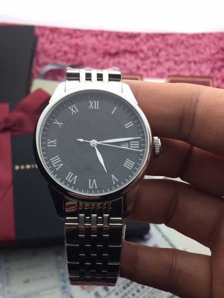 fashion men's watch mechanical automatic waterproof glow-in-the-dark casual watch with calendar, Slivery;brown
fashion men's watch mechanical automatic waterproof glow-in-the-dark casual watch with calendar, Slivery;brown