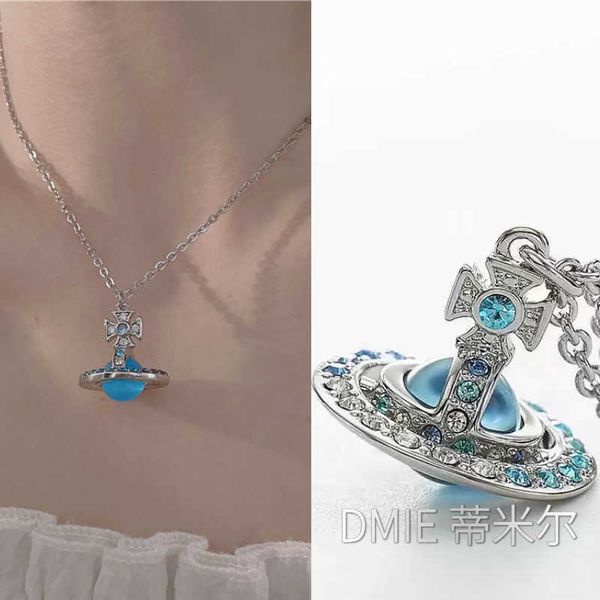 designer vivina necklace empress dowager's necklace women's little s925 silver stereoscopic blue planet
designer vivina necklace empress dowager's necklace women's little s925 silver stereoscopic blue planet