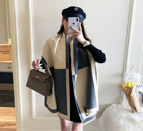 new classic design womens shawls cashmere scarf for men and women winter scarfs big letter pattern pashminas shawls scarves3553152, Blue;gray
new classic design womens shawls cashmere scarf for men and women winter scarfs big letter pattern pashminas shawls scarves3553152, Blue;gray