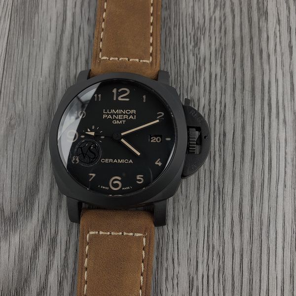 pam1441 vs superclone vs spot panerais national men's watch business elite double-sided hollow big three-hand mechanical leather tourb, Slivery;brown
pam1441 vs superclone vs spot panerais national men's watch business elite double-sided hollow big three-hand mechanical leather tourb, Slivery;brown