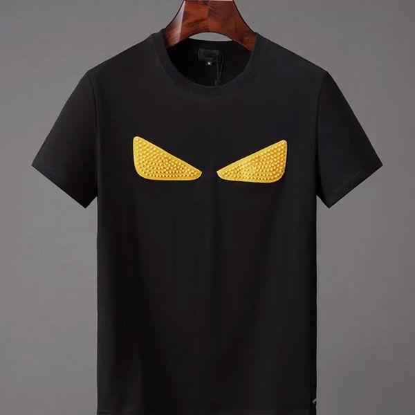 designer men's t shirts pure cotton short sleeve monster yellow eyes pattern high street women couples loose casual t-shirt tees, White;black
designer men's t shirts pure cotton short sleeve monster yellow eyes pattern high street women couples loose casual t-shirt tees, White;black