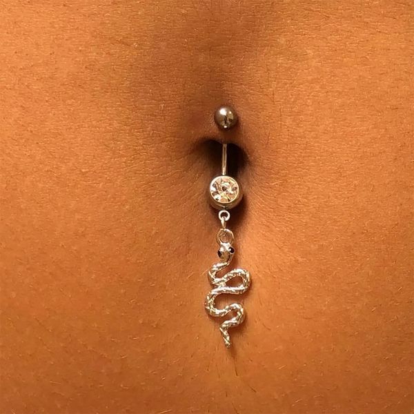 navel bell button rings snake pendant belly nail crystal fashion stainless steel piercing body jewelry for women girls nightclub 221208, Silver
navel bell button rings snake pendant belly nail crystal fashion stainless steel piercing body jewelry for women girls nightclub 221208, Silver