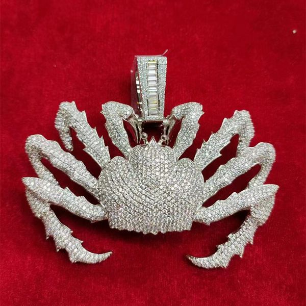 iced out full cz king crab pendant necklace with 24inch rope chain gold silver plated mens women hip hop jewelry gift
iced out full cz king crab pendant necklace with 24inch rope chain gold silver plated mens women hip hop jewelry gift