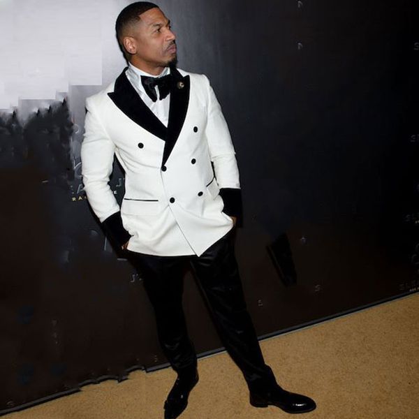 handsome white tuxedos groom double-breasted men suits mens wedding tuxedo costumes de pour hommes jacket pants tie y691, Black;gray
handsome white tuxedos groom double-breasted men suits mens wedding tuxedo costumes de pour hommes jacket pants tie y691, Black;gray