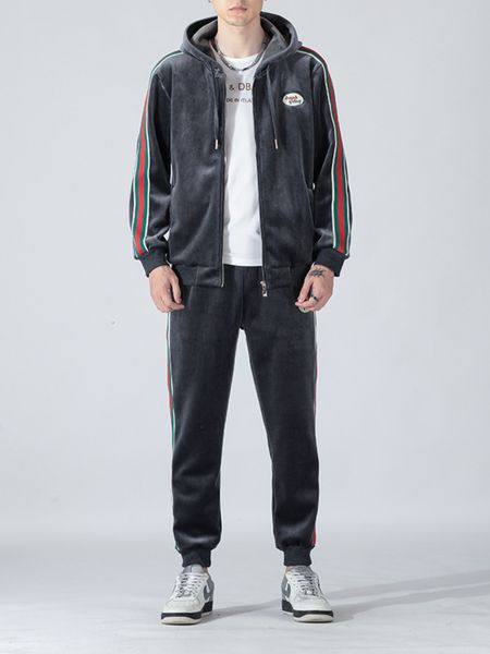 men's tracksuits tracksuit men sets winter hoodies pants training sport running warm sportswear 2 piecesports suit jogger 221207, Gray
men's tracksuits tracksuit men sets winter hoodies pants training sport running warm sportswear 2 piecesports suit jogger 221207, Gray