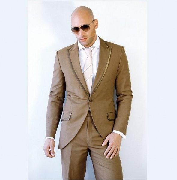 khaki mens wedding tuxedos peak lapel groom groomsmen tuxedos man blazers jacket excellent 2 piece suits jacket pants tie 1615, Black;gray
khaki mens wedding tuxedos peak lapel groom groomsmen tuxedos man blazers jacket excellent 2 piece suits jacket pants tie 1615, Black;gray