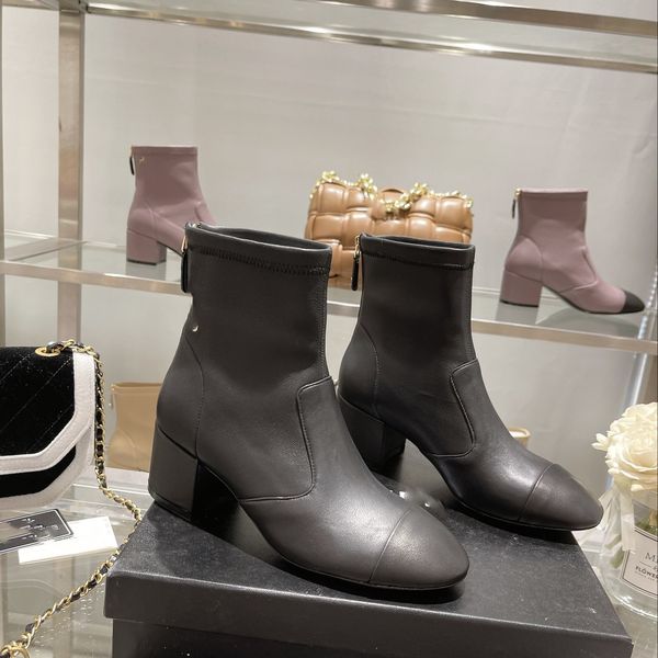 shoes c08 designer edition handmade custom 2022 new xiaoxiangjia fashion women's high heel boots middle tube, Black
shoes c08 designer edition handmade custom 2022 new xiaoxiangjia fashion women's high heel boots middle tube, Black