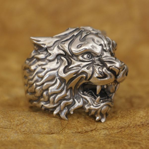 linsion 925 sterling silver armored tiger ring biker punk jewelry ta398 us size 7 to 16, Golden;silver
linsion 925 sterling silver armored tiger ring biker punk jewelry ta398 us size 7 to 16, Golden;silver