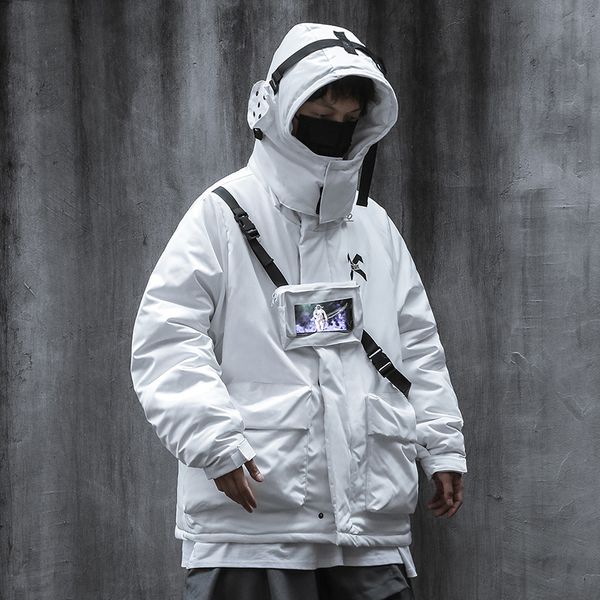 men's down parkas winter parka jacket streetwear pocket tactical cargo padded jackets coats warm thick hooded clothes harajuku hiphop 2, Black
men's down parkas winter parka jacket streetwear pocket tactical cargo padded jackets coats warm thick hooded clothes harajuku hiphop 2, Black