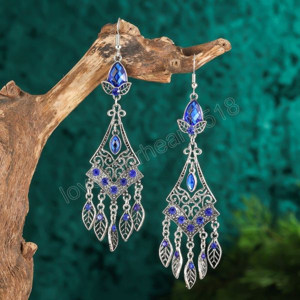 boho vintage silver color alloy dangle earrings for women ethnic indian geometry hollow leaf tassel color crystal wedding jewelry
boho vintage silver color alloy dangle earrings for women ethnic indian geometry hollow leaf tassel color crystal wedding jewelry