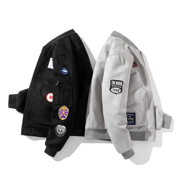 men's jackets men bomber jacket autumn and winter slim hip hop baseball coat long sleeve windbreaker zipper male outwear brand clothing, Black;brown
men's jackets men bomber jacket autumn and winter slim hip hop baseball coat long sleeve windbreaker zipper male outwear brand clothing, Black;brown