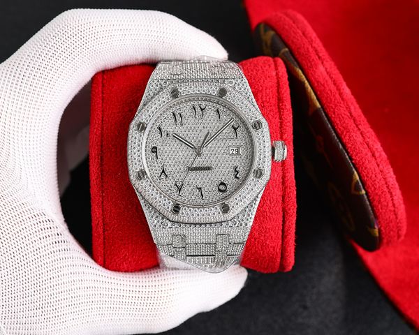 zirconia diamond watch automatic self-winding t op quality cz stones men luxury full iced out watches sapphire diamonds wristwatches, Slivery;brown
zirconia diamond watch automatic self-winding t op quality cz stones men luxury full iced out watches sapphire diamonds wristwatches, Slivery;brown