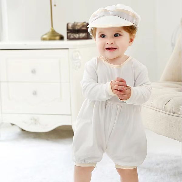 baptismfirst communion dresses boys' baby white one-piece shorts with hat two sets mq7592
baptismfirst communion dresses boys' baby white one-piece shorts with hat two sets mq7592