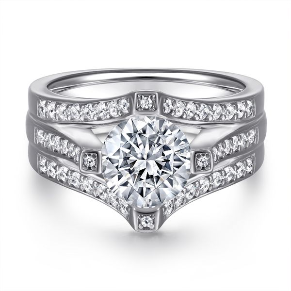 wedding accessories pure silver engagement rings fadeless single diamond birdal ring proposal ring no fading ladies jewelry tl-489, White
wedding accessories pure silver engagement rings fadeless single diamond birdal ring proposal ring no fading ladies jewelry tl-489, White
