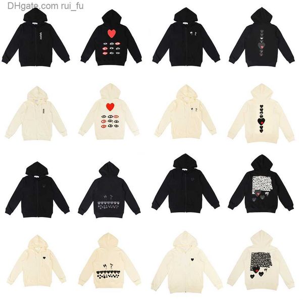 play designer men's hoodies fashion hearts badge hoodie trend cotton sweatshirts women's clothing labels complete ruifu, Black
play designer men's hoodies fashion hearts badge hoodie trend cotton sweatshirts women's clothing labels complete ruifu, Black