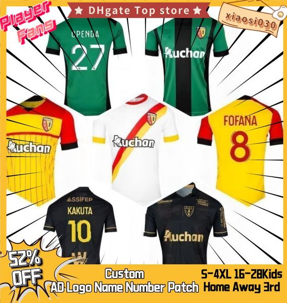 2022 rc lens home away third soccer jerseys 22 23 maillot kakuta openda 11 ganago sotoca fofana gradit fortes football shirts 2023 kids buks, Black;yellow
2022 rc lens home away third soccer jerseys 22 23 maillot kakuta openda 11 ganago sotoca fofana gradit fortes football shirts 2023 kids buks, Black;yellow