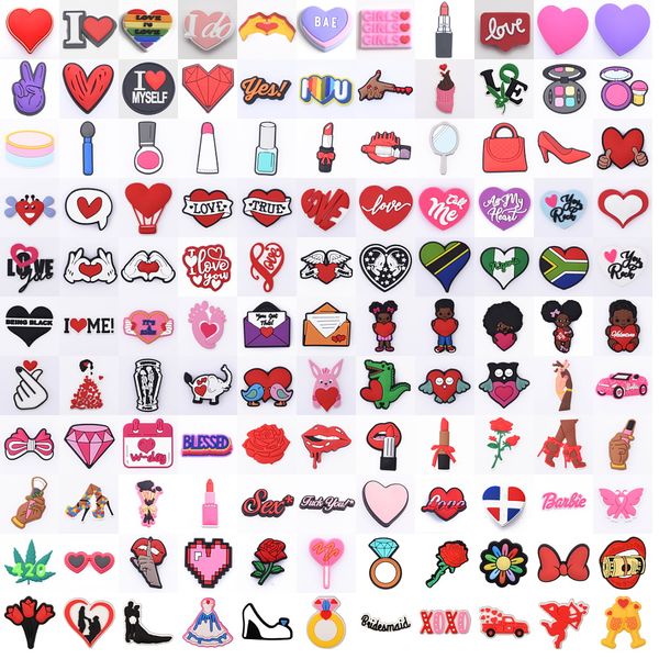 2023 valentine's day croc shoe charms men and women shoes decorations kid's party favor lovers gift, White;pink
2023 valentine's day croc shoe charms men and women shoes decorations kid's party favor lovers gift, White;pink