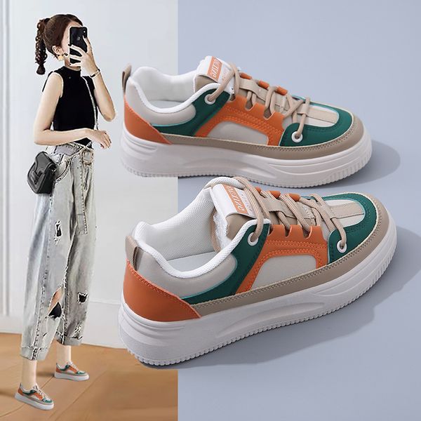 small white shoes 2022 winter fashion new muffin bottom round head campus style students, Black
small white shoes 2022 winter fashion new muffin bottom round head campus style students, Black
