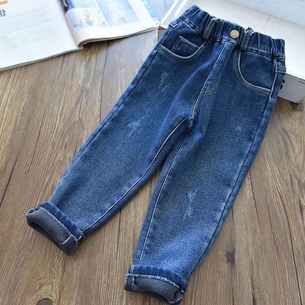 trousers winter girls boys jeans thickened warm solid colorouterwear children denim pants12m 6t 221207, Blue
trousers winter girls boys jeans thickened warm solid colorouterwear children denim pants12m 6t 221207, Blue