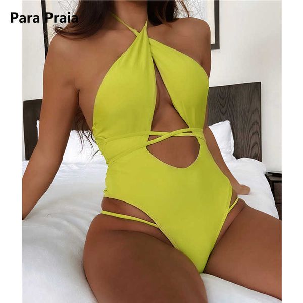 swim wear para praia green one piece swimsuit halter monikini bandage swim wear hollow out swimwear high waist bathing suit t221208
swim wear para praia green one piece swimsuit halter monikini bandage swim wear hollow out swimwear high waist bathing suit t221208