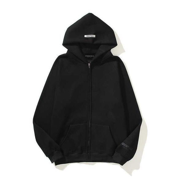 essentials - men's and women's hooded sweatshirts reflective printed clothes brushed sweaters fashion hip-hop, Black
essentials - men's and women's hooded sweatshirts reflective printed clothes brushed sweaters fashion hip-hop, Black