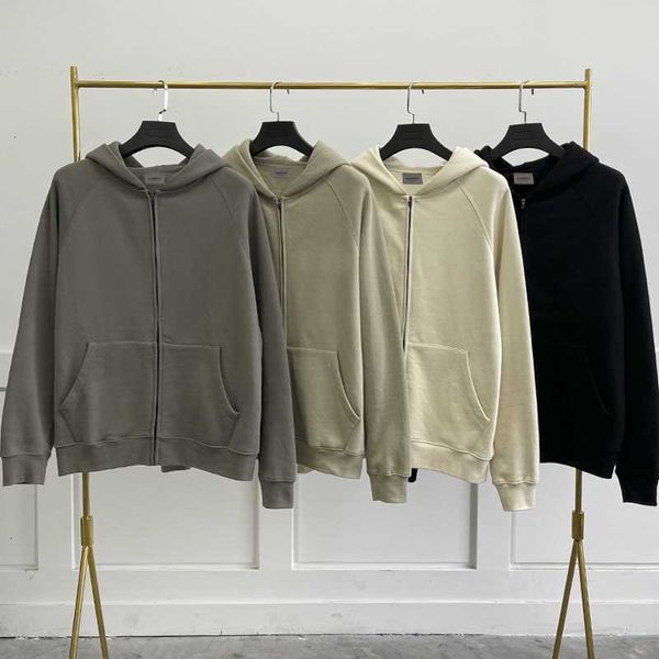 2022 fg7c essentials 7th collection zipper hoodies men women hip hop oversized streetwear loose sweatshirt coat, Black
2022 fg7c essentials 7th collection zipper hoodies men women hip hop oversized streetwear loose sweatshirt coat, Black