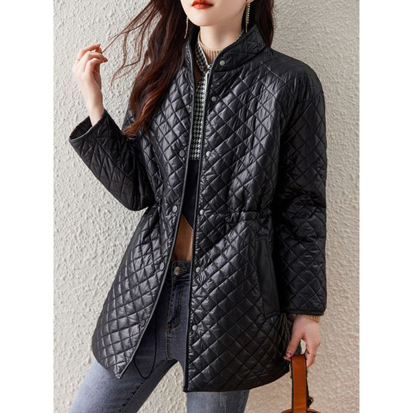 women's down parkas clothing jacket black lingge slim fit padded outerwear korean fashion loose single breasted pocket winter cotton cl
women's down parkas clothing jacket black lingge slim fit padded outerwear korean fashion loose single breasted pocket winter cotton cl