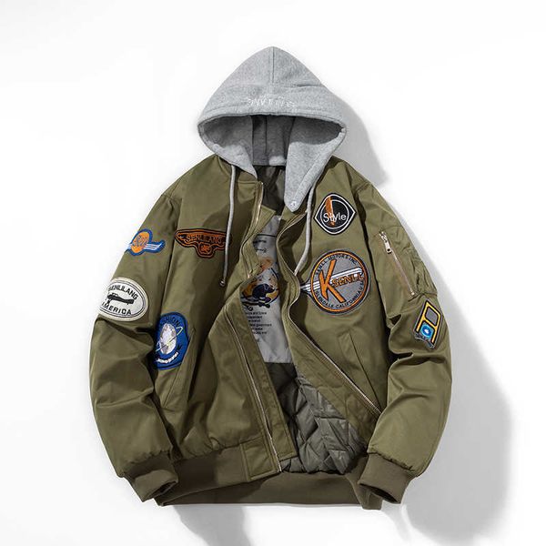men's jackets autumn and winter bomber jacket men korean style embroidery varsity jacket zip up hoodie japanese streetwear thick windbr, Black;brown
men's jackets autumn and winter bomber jacket men korean style embroidery varsity jacket zip up hoodie japanese streetwear thick windbr, Black;brown