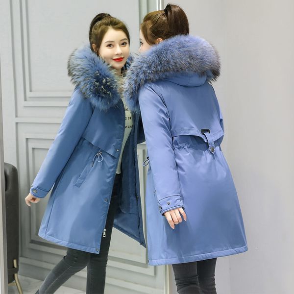women's down parkas winter jacket women midlength fleece padded female fur collar thick warm snow wear padded parka 6xl 221207, Black
women's down parkas winter jacket women midlength fleece padded female fur collar thick warm snow wear padded parka 6xl 221207, Black