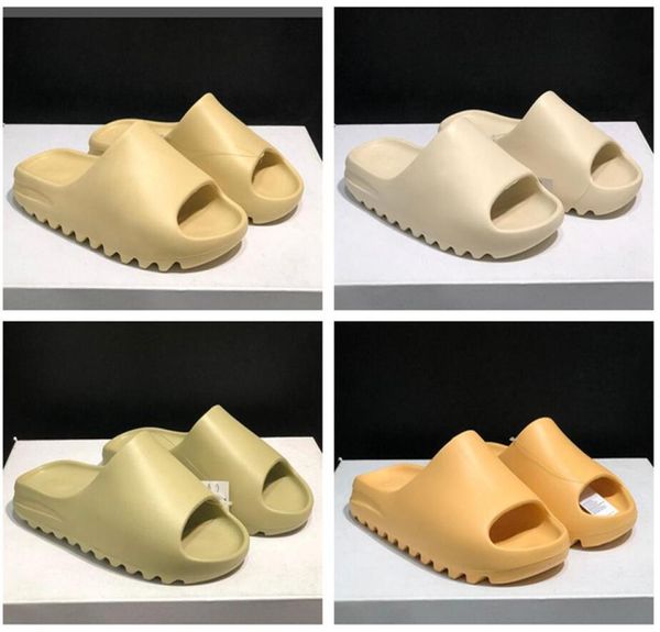 2021 slides slippers foam runner desert sand triple black bone white resin slide sandal mens slipper with box student9136102, Black;grey
2021 slides slippers foam runner desert sand triple black bone white resin slide sandal mens slipper with box student9136102, Black;grey