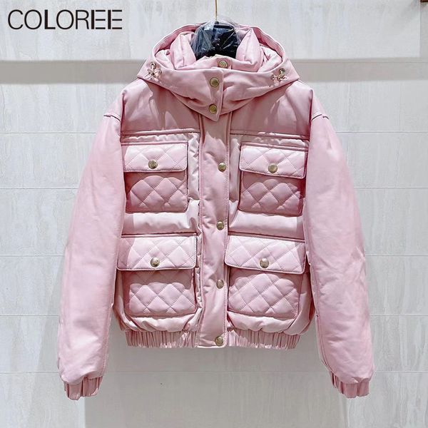 women's down parkas brand designers pink blue black jackets for women korean fashion oversized cotton winter coat female manteau femme
women's down parkas brand designers pink blue black jackets for women korean fashion oversized cotton winter coat female manteau femme