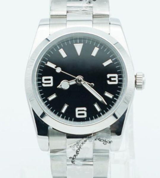 lume two tone men watch alta qualidade automatic 36mm smooth bezel black dial flod clasp sapphire glass mens wristwatches marques de montres, Slivery;brown
lume two tone men watch alta qualidade automatic 36mm smooth bezel black dial flod clasp sapphire glass mens wristwatches marques de montres, Slivery;brown