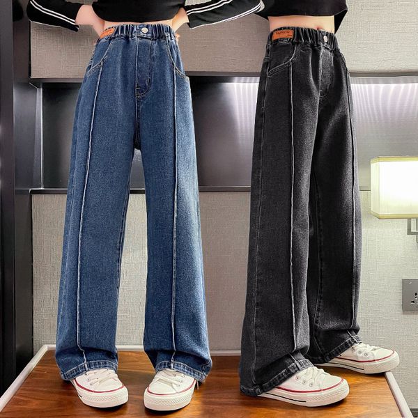 trousers teen student girls jeans spring kids denim pants casual for 6 8 10 12 14 years elastic waist children l221207, Blue
trousers teen student girls jeans spring kids denim pants casual for 6 8 10 12 14 years elastic waist children l221207, Blue