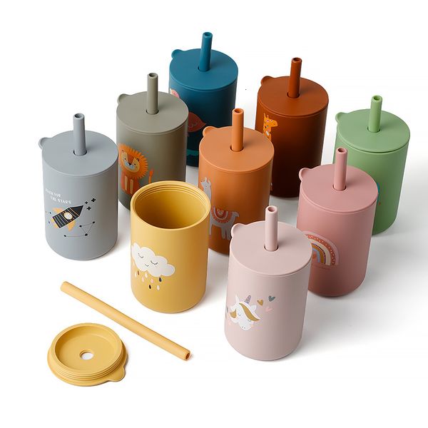 cups dishes utensils 150ml baby feeding drinkware straw cup learning bottles anti leakproof silicone tableware toddler water bottle 221208
cups dishes utensils 150ml baby feeding drinkware straw cup learning bottles anti leakproof silicone tableware toddler water bottle 221208