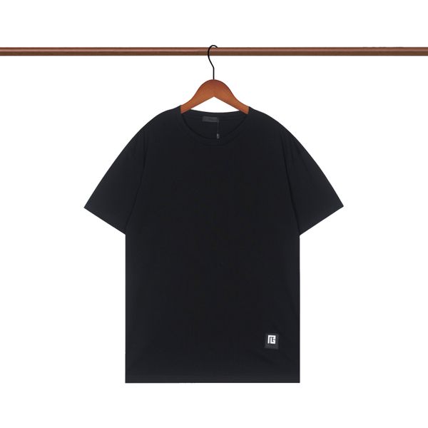 

Round neck Mens T shirts Fashion Men Women Designer Short sleeve Size S-XXL, 4-black(asian size)