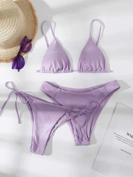 swim wear three pieces triangle tie side bikini set women swimwear 2022 new arrival swimsuit summer beach bathing suit t221208
swim wear three pieces triangle tie side bikini set women swimwear 2022 new arrival swimsuit summer beach bathing suit t221208