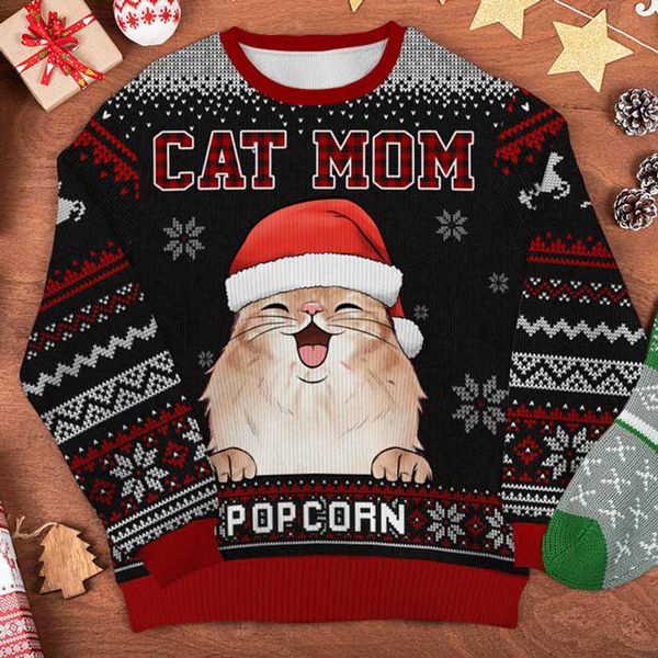 men's sweaters cat mom ugly christmas pullover for lovers 3d funny print autumn winter sweatshirts 221207, White;black
men's sweaters cat mom ugly christmas pullover for lovers 3d funny print autumn winter sweatshirts 221207, White;black